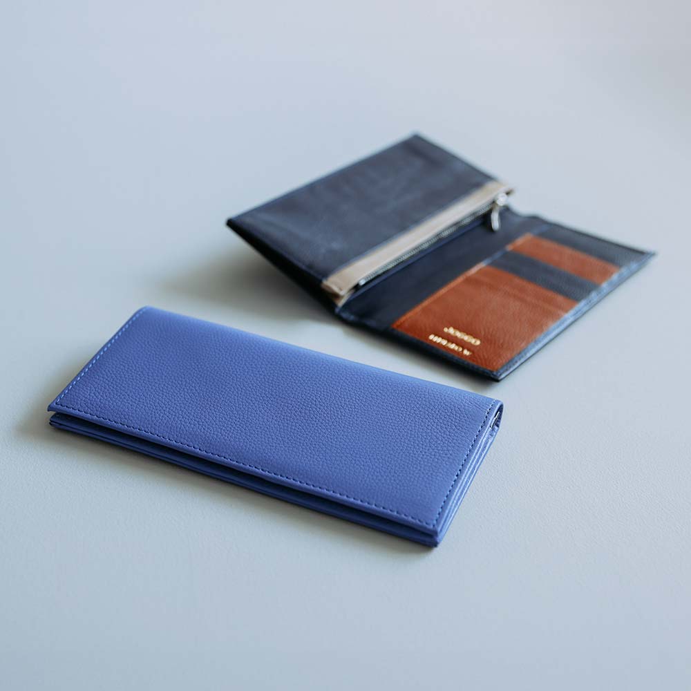 スリム長財布（エンボス）