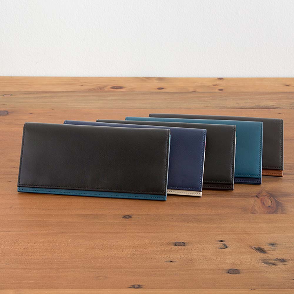 フラップバイカラー長財布（シングルホック） 画像 4