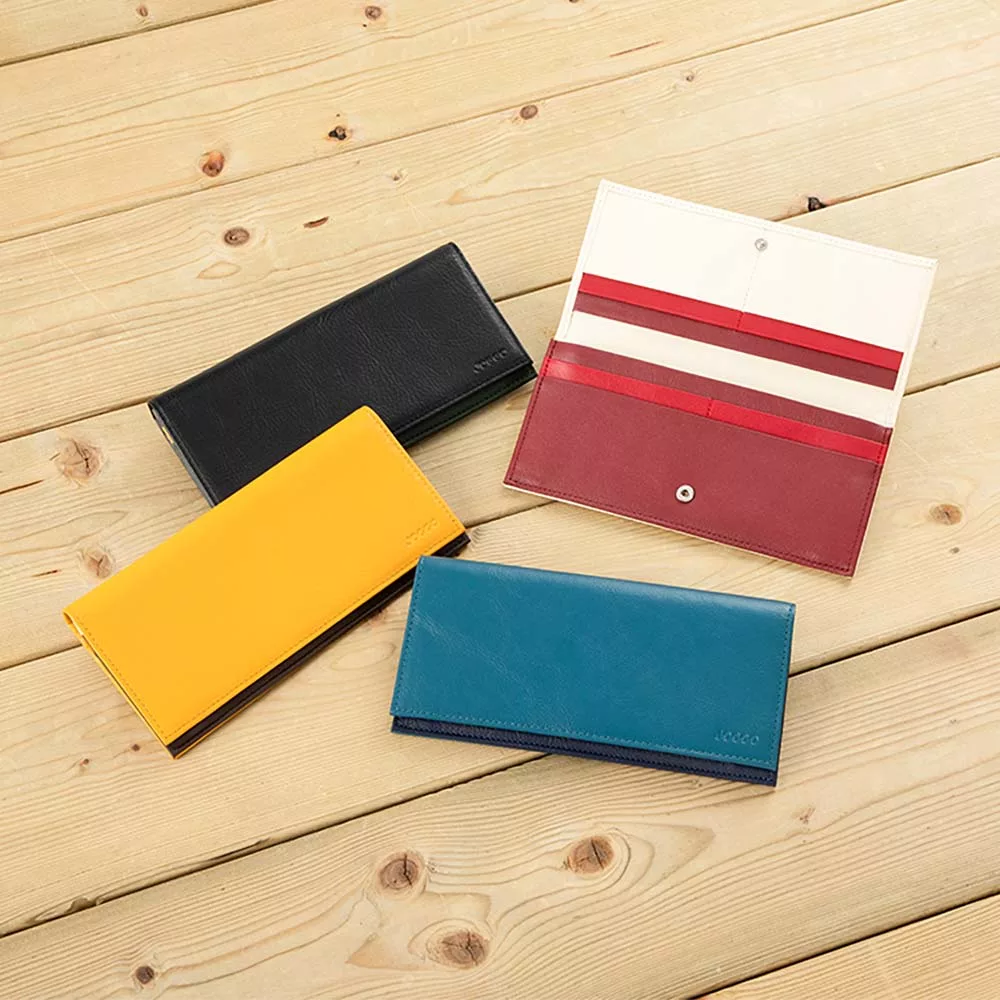 商品画像 フラップバイカラー長財布(シングルホック)