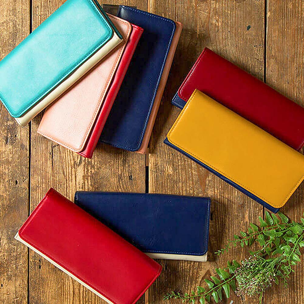 フラップバイカラー長財布（ダブルホック） 画像 4