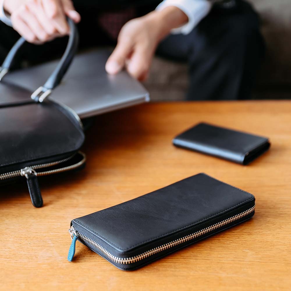 シンプルラウンド長財布 サムネイル画像 10