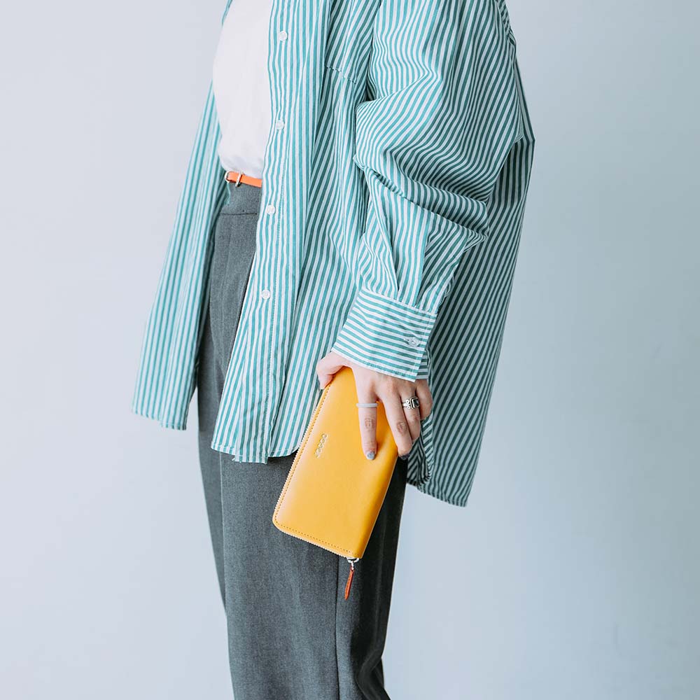 シンプルラウンド長財布 画像 17