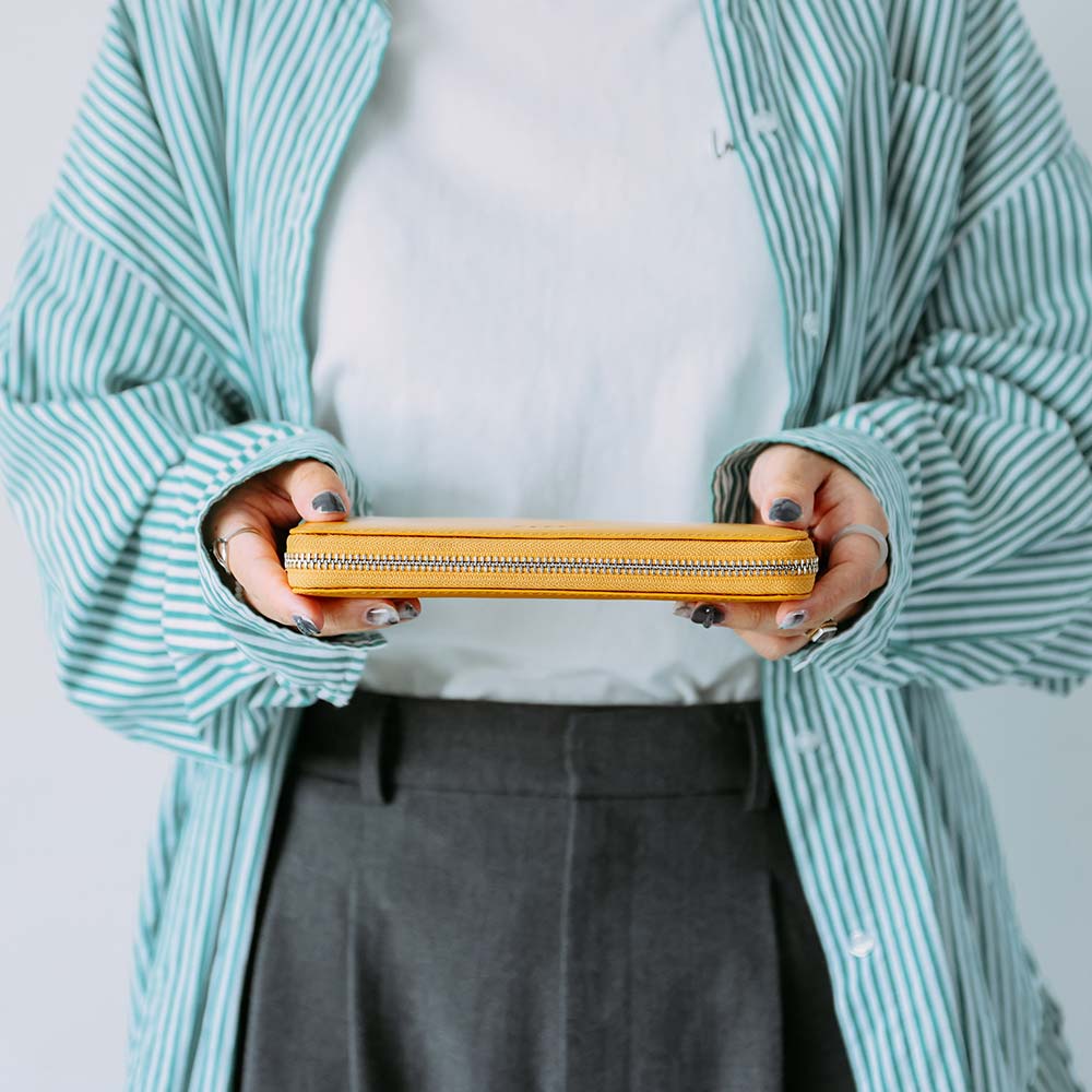 シンプルラウンド長財布 画像 14