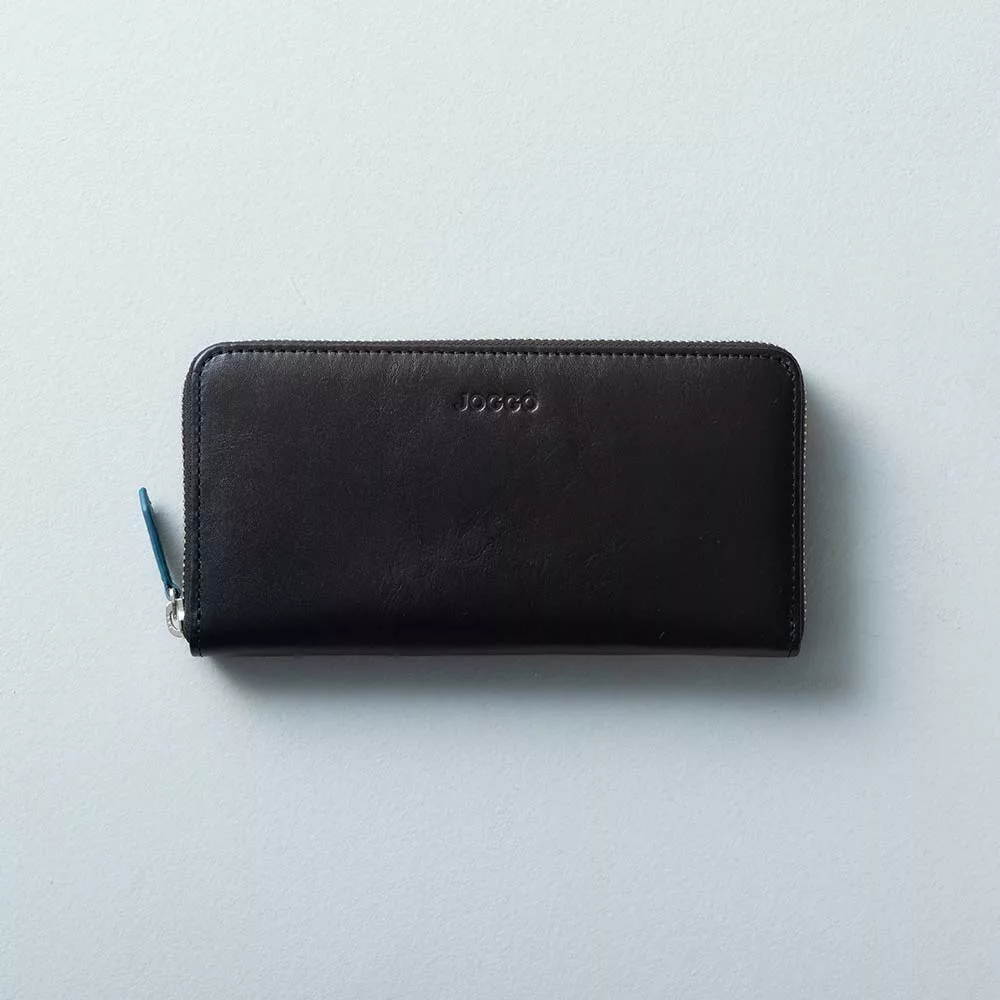 シンプルラウンド長財布 | オーダーメイド革製品「JOGGO」