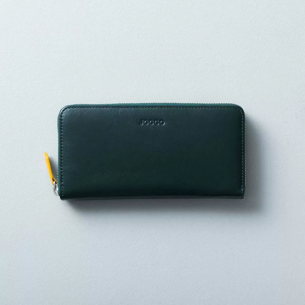 シンプルラウンド長財布 | オーダーメイド革製品「JOGGO」
