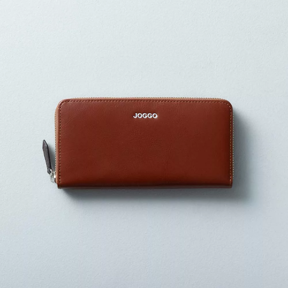 シンプルラウンド長財布 | オーダーメイド革製品「JOGGO」