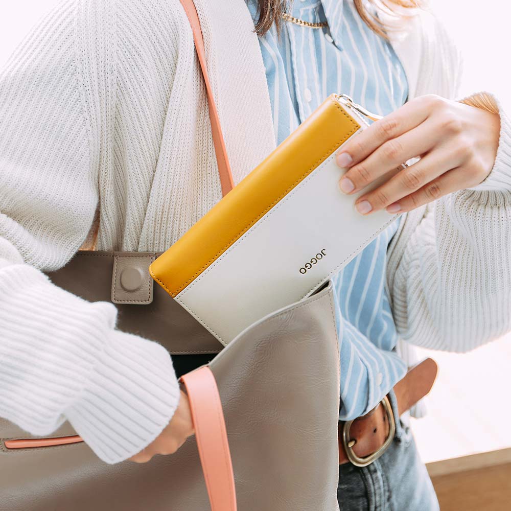 シンプルラウンド長財布（バイカラー） 画像 11