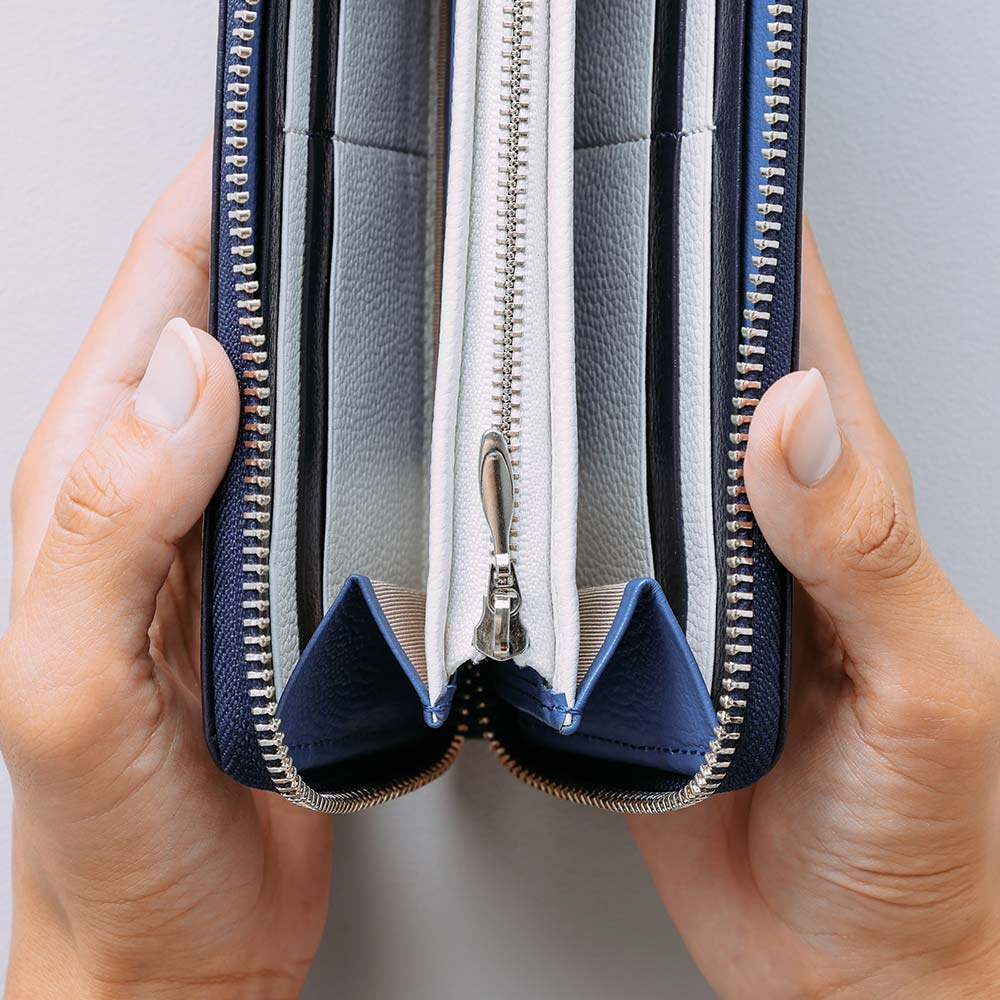 シンプルラウンド長財布（エンボス） 画像 7