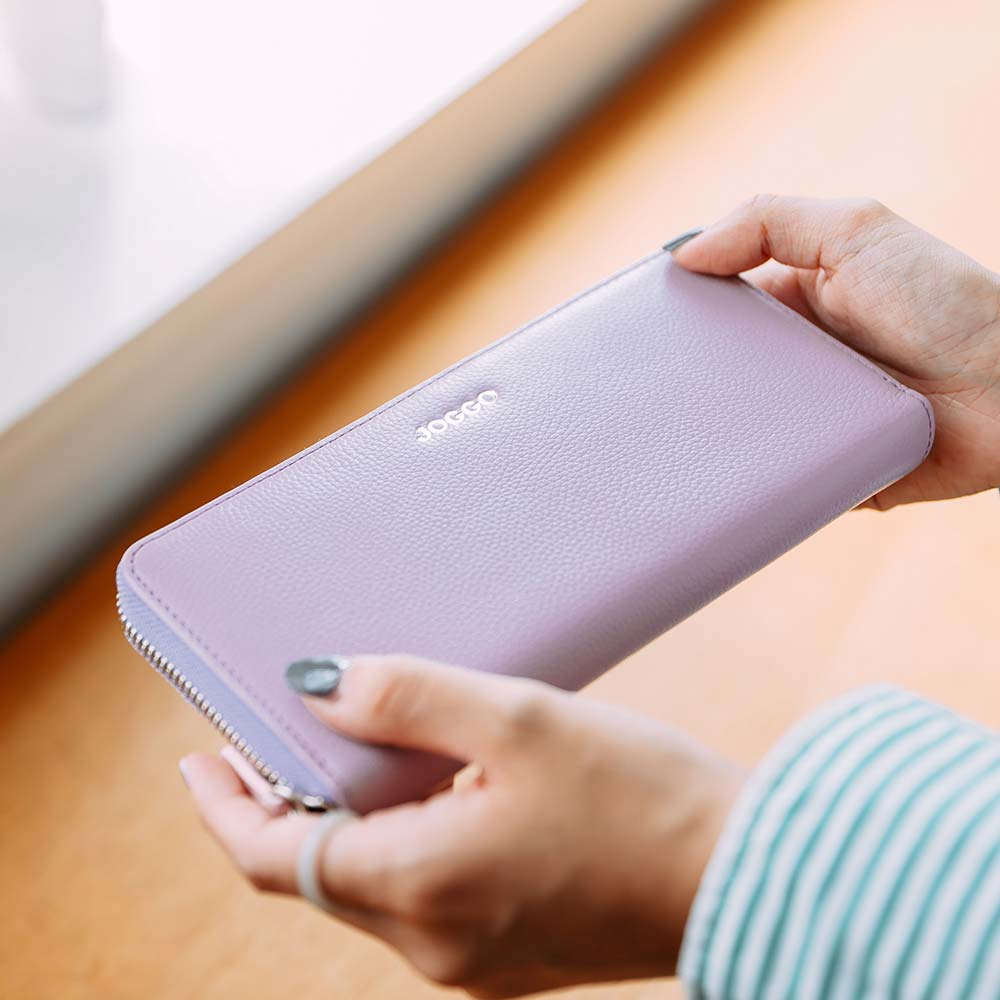 シンプルラウンド長財布（エンボス） 画像 15