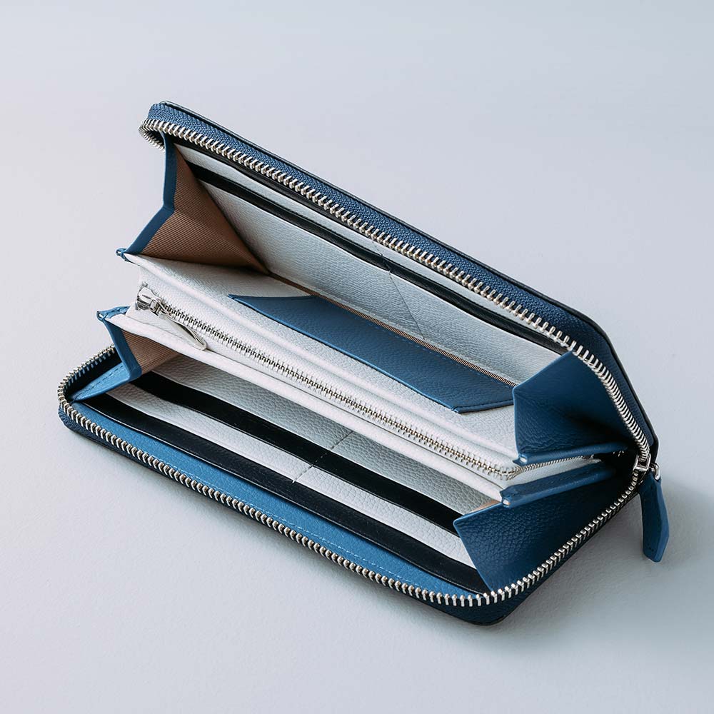 シンプルラウンド長財布（エンボス） 画像 5