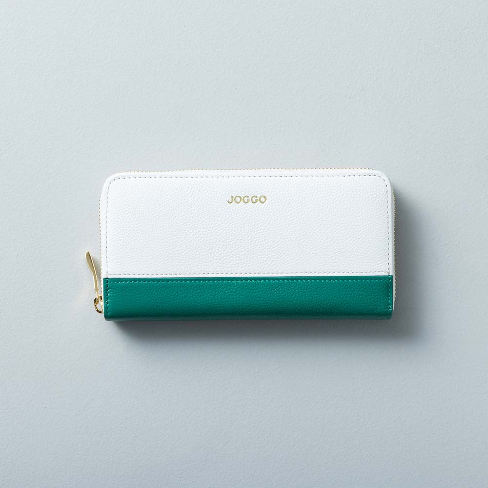シンプルラウンドバイカラー長財布（エンボス） サムネイル画像 32
