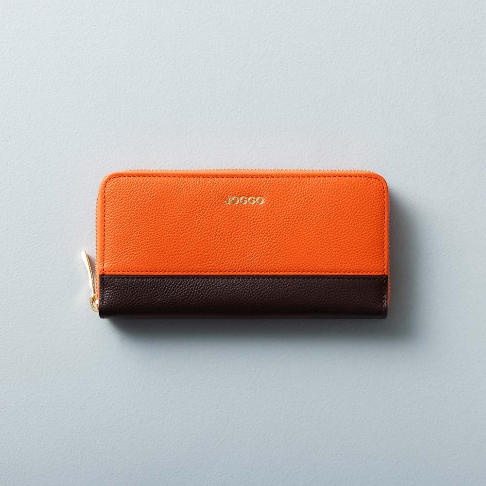 シンプルラウンドバイカラー長財布（エンボス） サムネイル画像 36