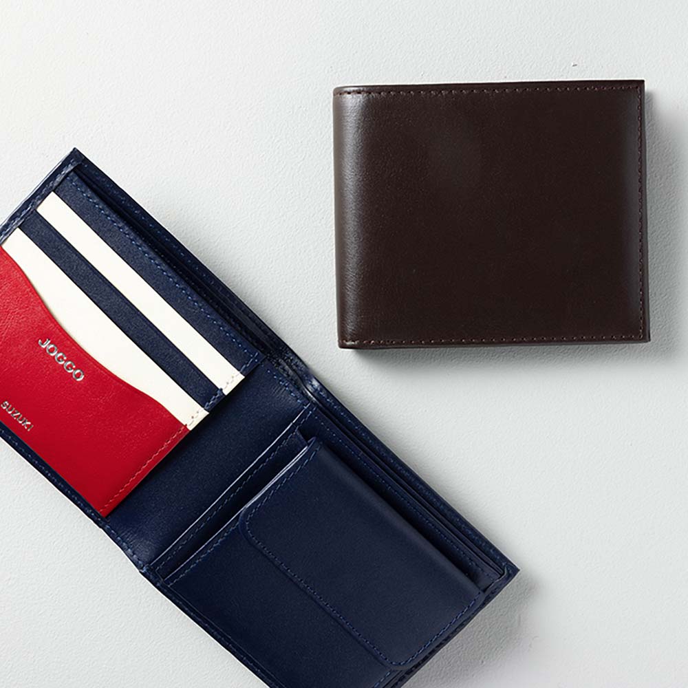 ２つ折り財布（小銭入れ付き）