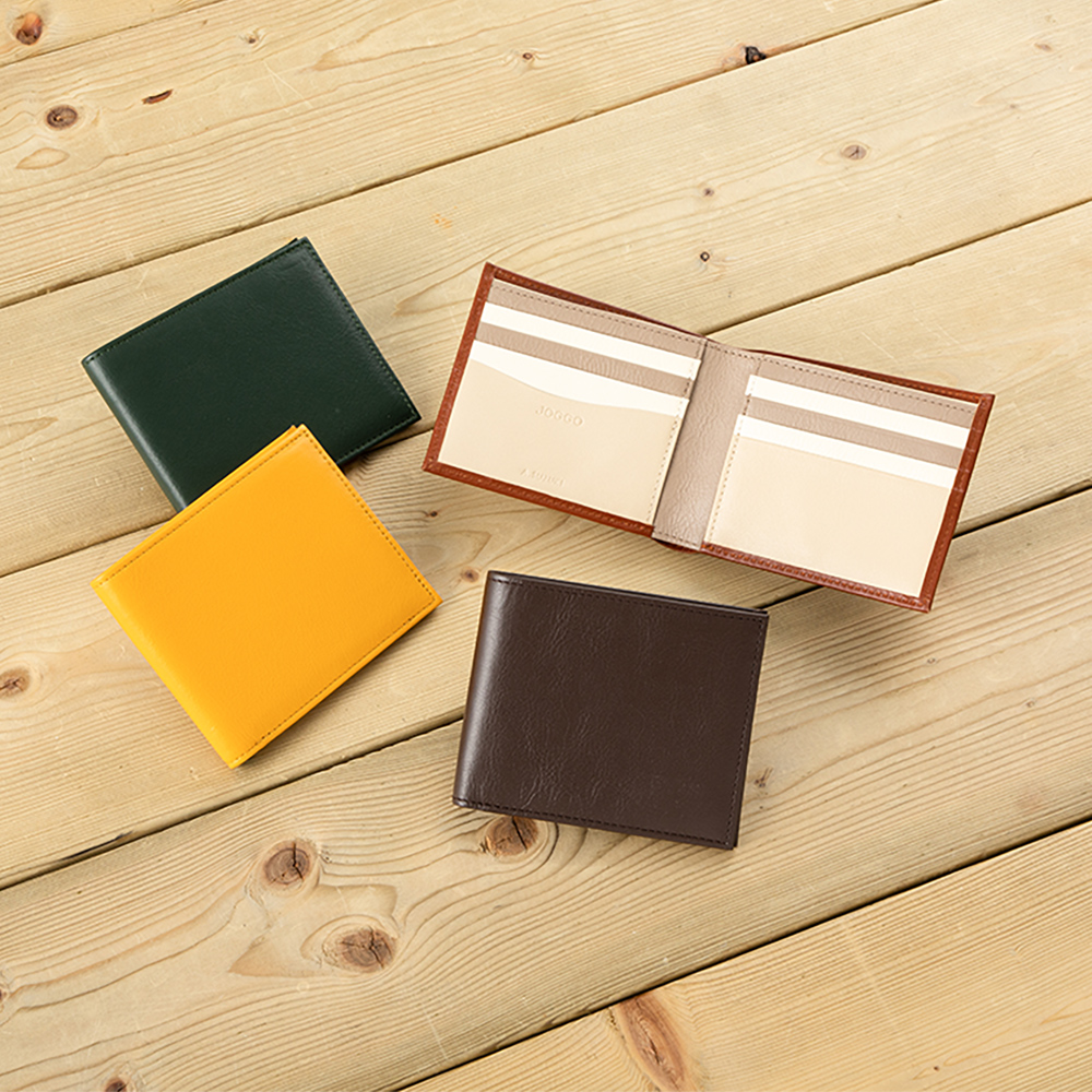 ２つ折り財布（小銭入れなし） 画像 1