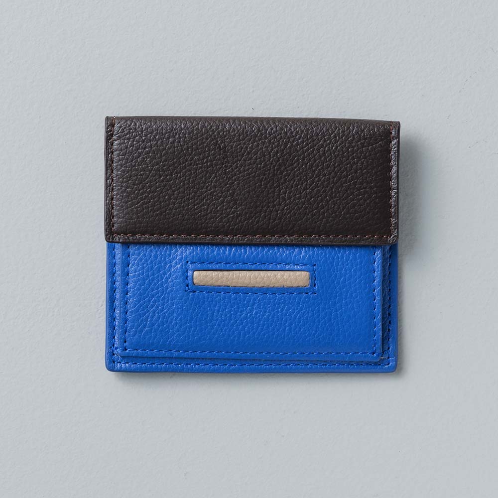 ルーフミニウォレット - 使用カラー：スカイダイバー・エスプレッソブラウン・グレージュ