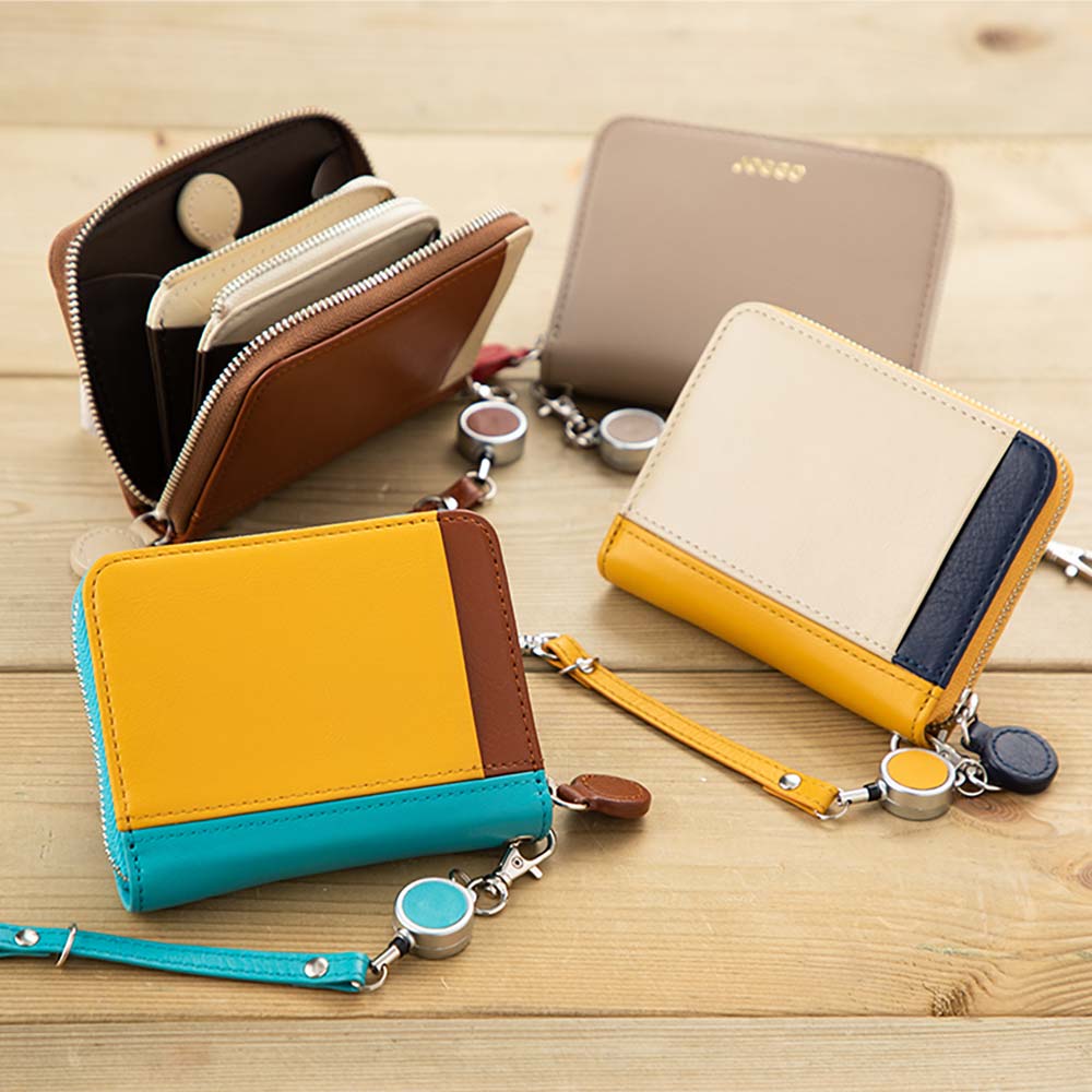 丸いつまみのマルチウォレット 画像 2