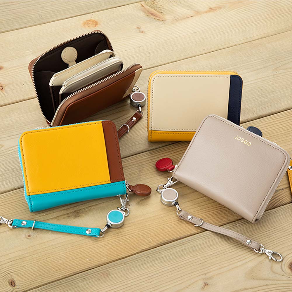 商品画像 丸いつまみのマルチウォレット