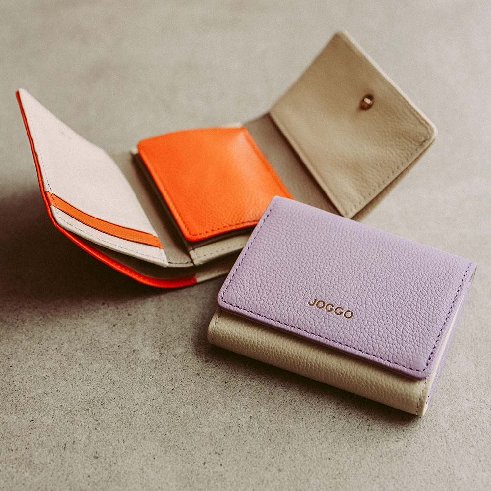 ３つ折りミニ財布（エンボス） 画像 1