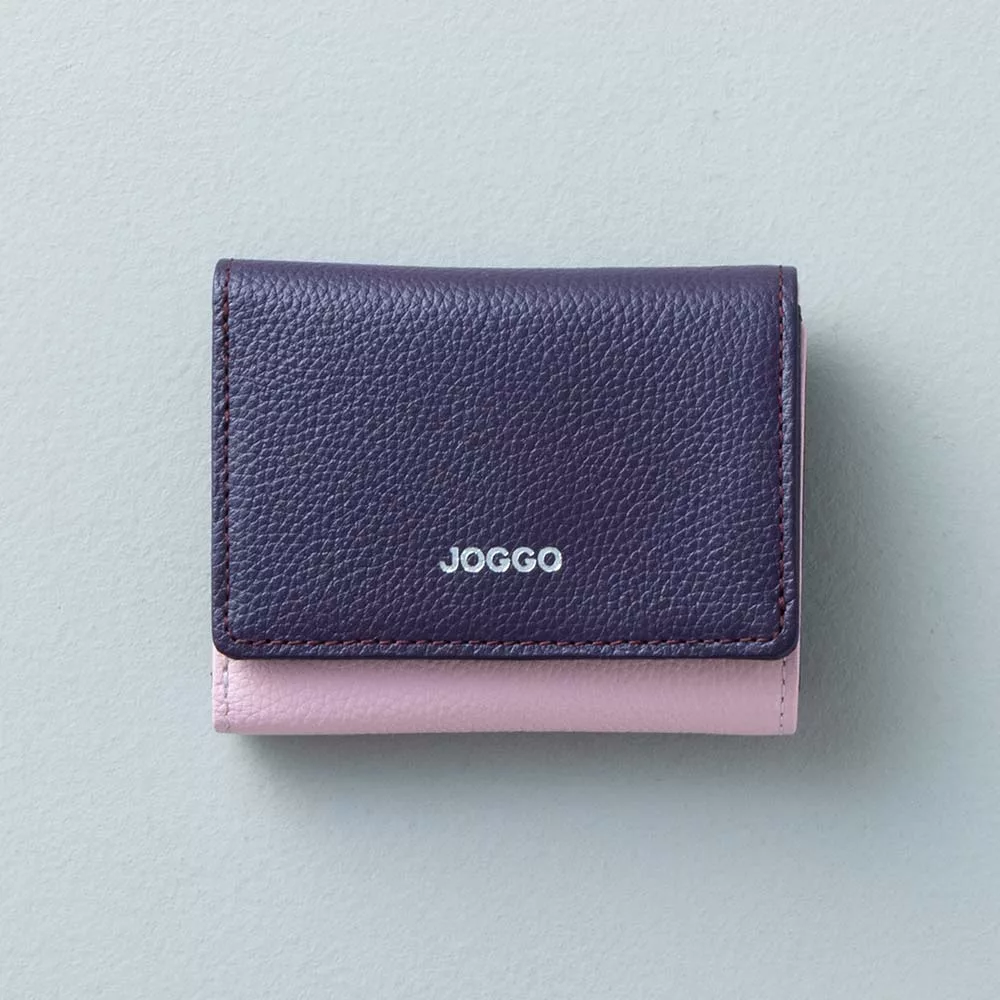 3つ折りミニ財布（エンボス） | オーダーメイド革製品「JOGGO」