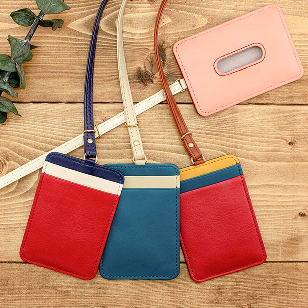 ストラップ付きパスケース 画像 4