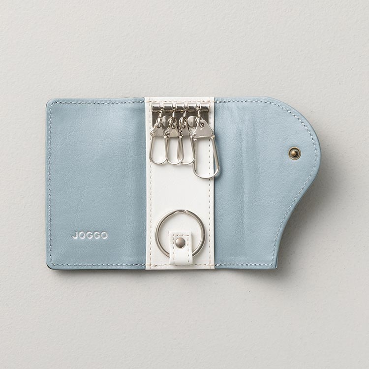 スリムキーケース - 内側には「ブリリアントスノー」を入れて表面とはまた別の雰囲気にするのもおすすめです。