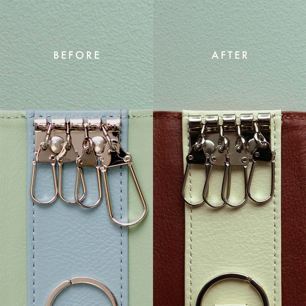 スリムキーケース - 12/15より金具の仕様が変更となっております。