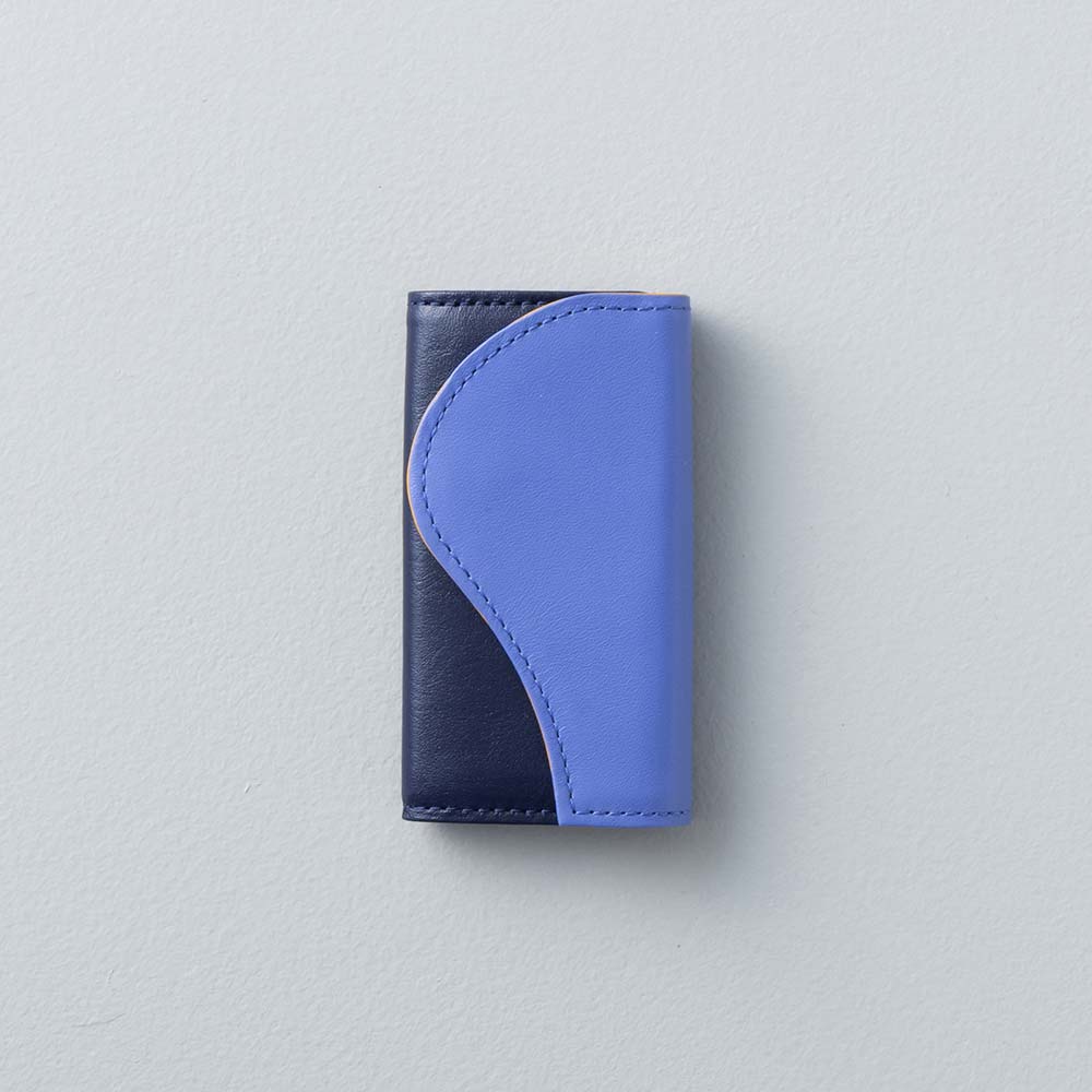 スリムキーケース - 使用カラー：ミッドナイトネイビー・モーニングブルー
