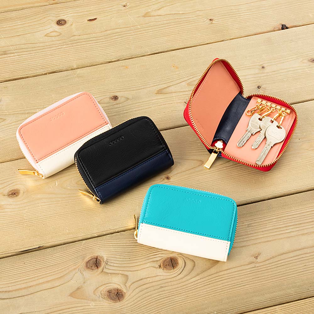 ラウンドキーケース（バイカラー）