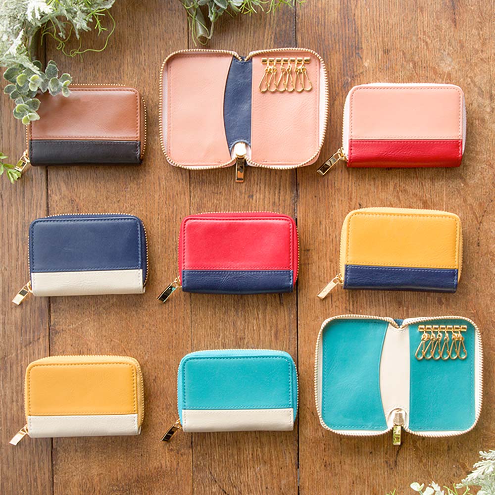 ラウンドキーケース（バイカラー） 画像 4