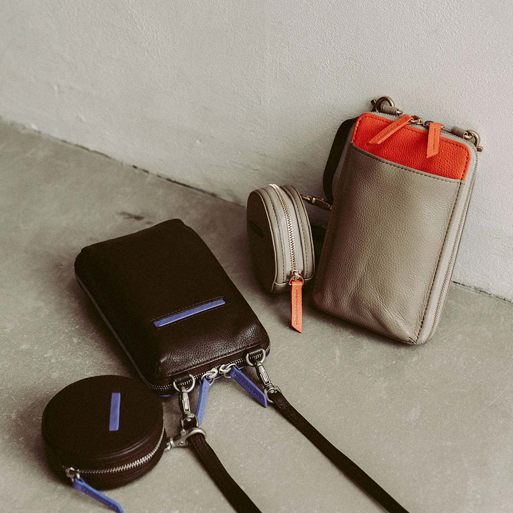 ポーチ付スマホショルダーバッグ