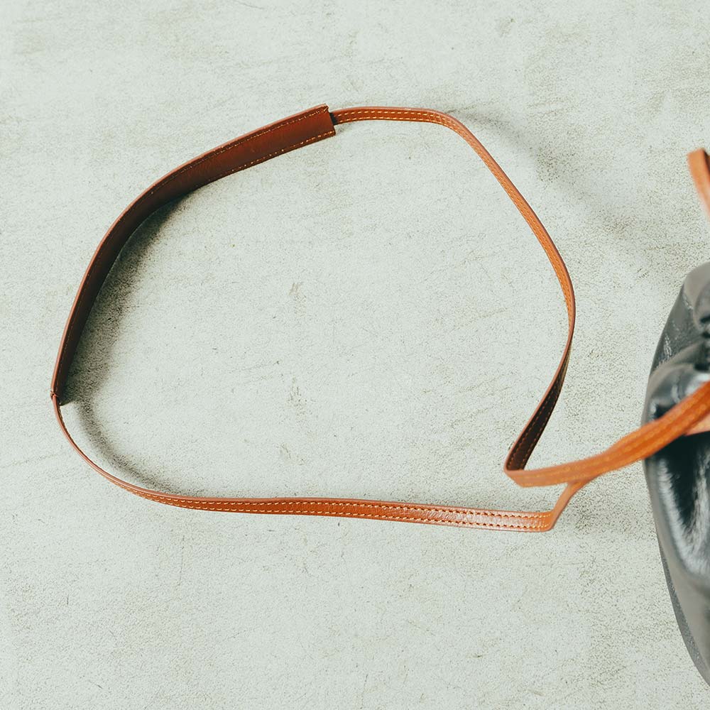 レザー巾着バッグ 画像 8