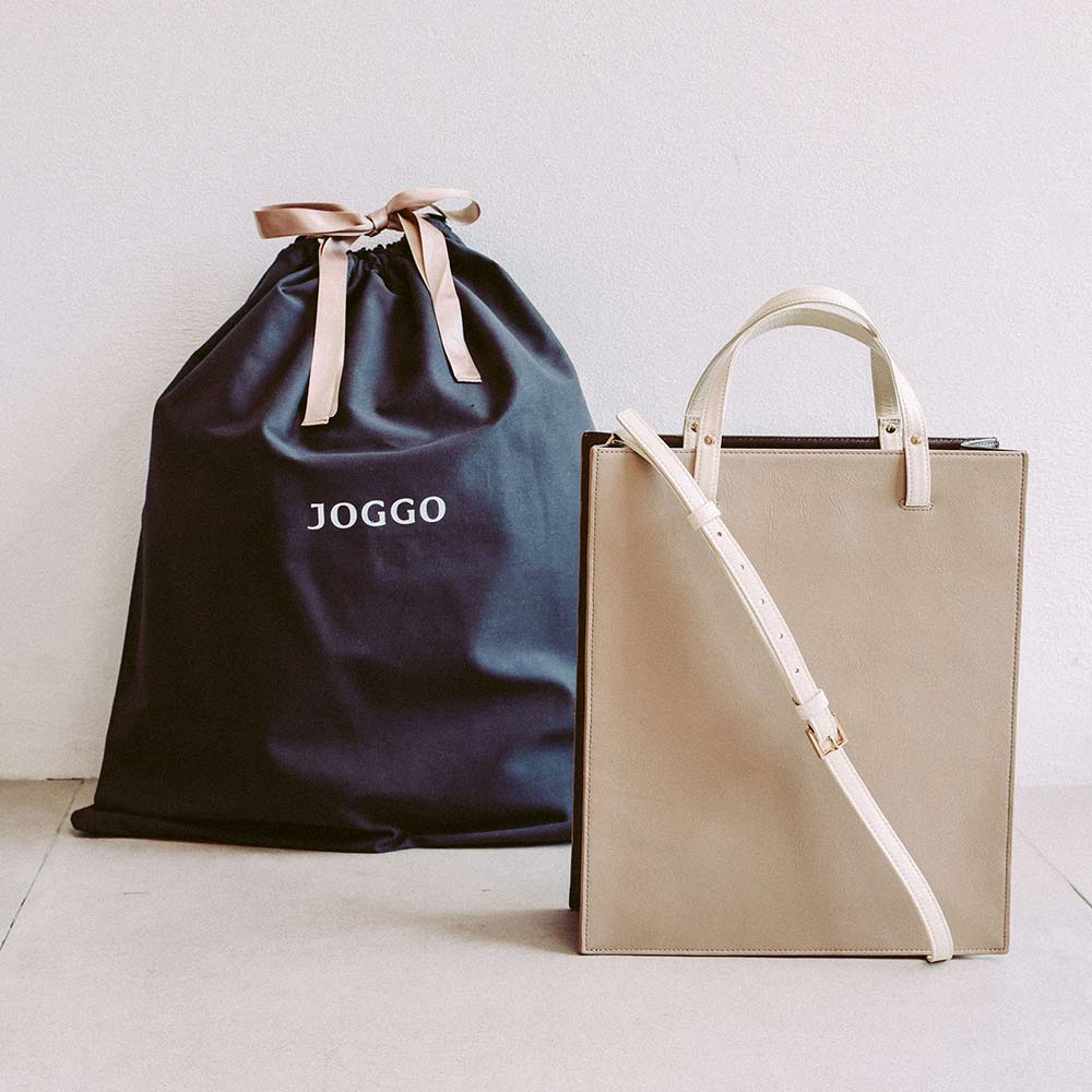 ２ｗａｙボックストートバッグ - プレゼントとしてもそのままお渡しできるよう、オリジナルのコットンバッグに入れて大切にお届けします。