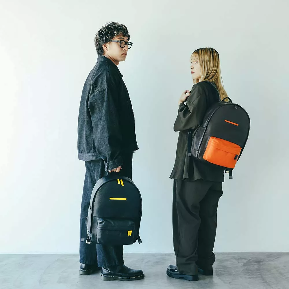 ラウンドレザーバックパック | オーダーメイド革製品「JOGGO」