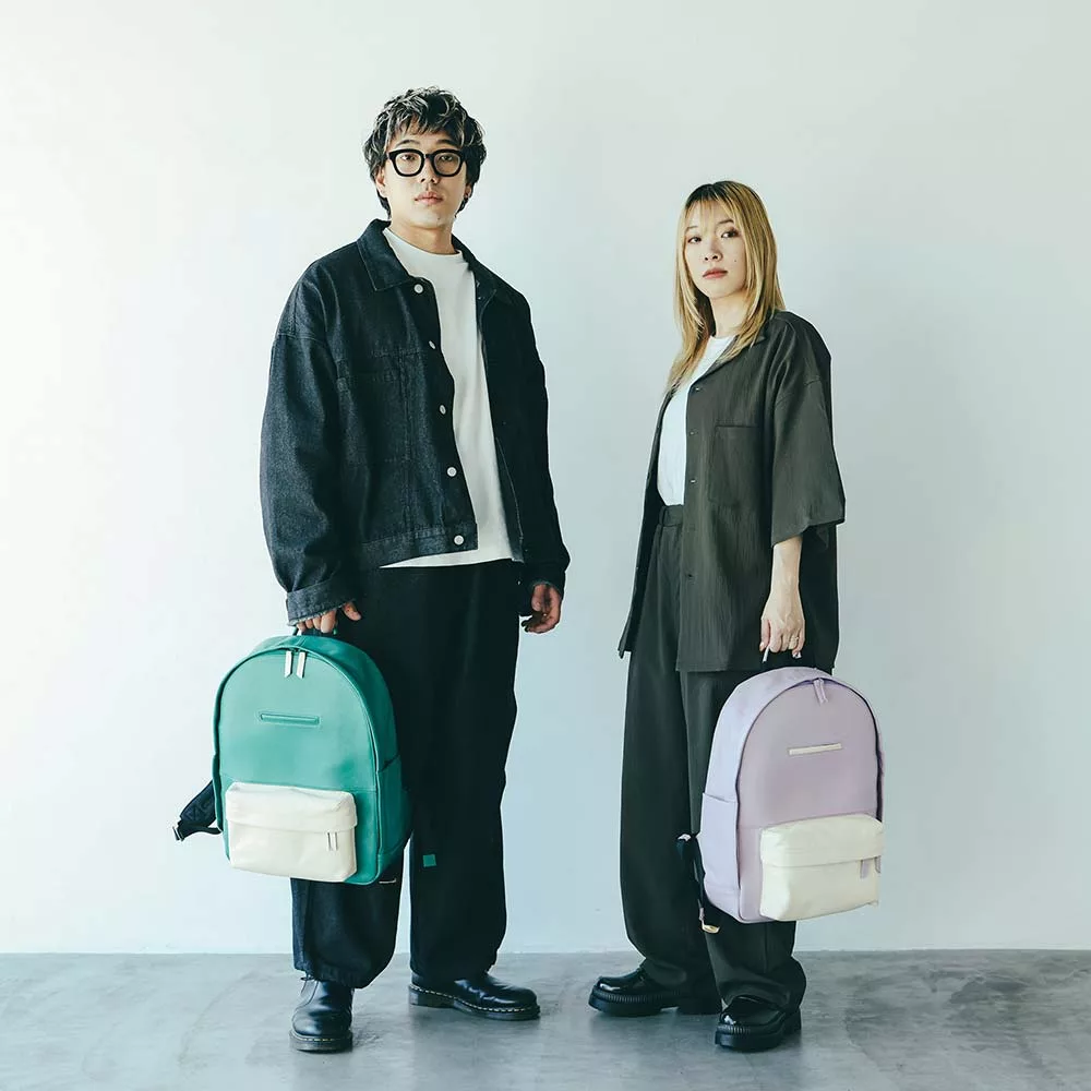 ラウンドレザーバックパック | オーダーメイド革製品「JOGGO」