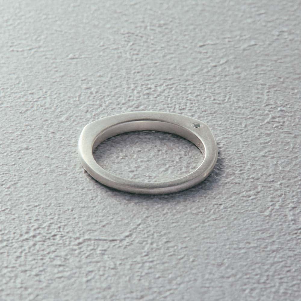 【パシュ】サイドストーンリング 2mm 画像 2