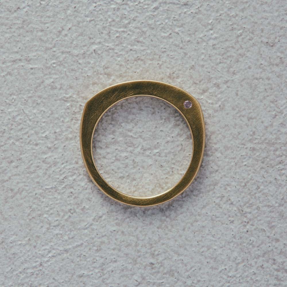 【パシュ】サイドストーンリング 2mm 画像 52