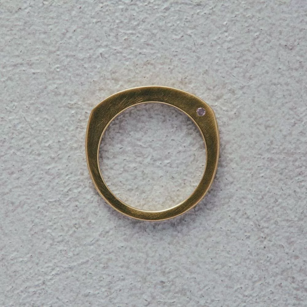 【パシュ】サイドストーンリング 2mm 画像 53
