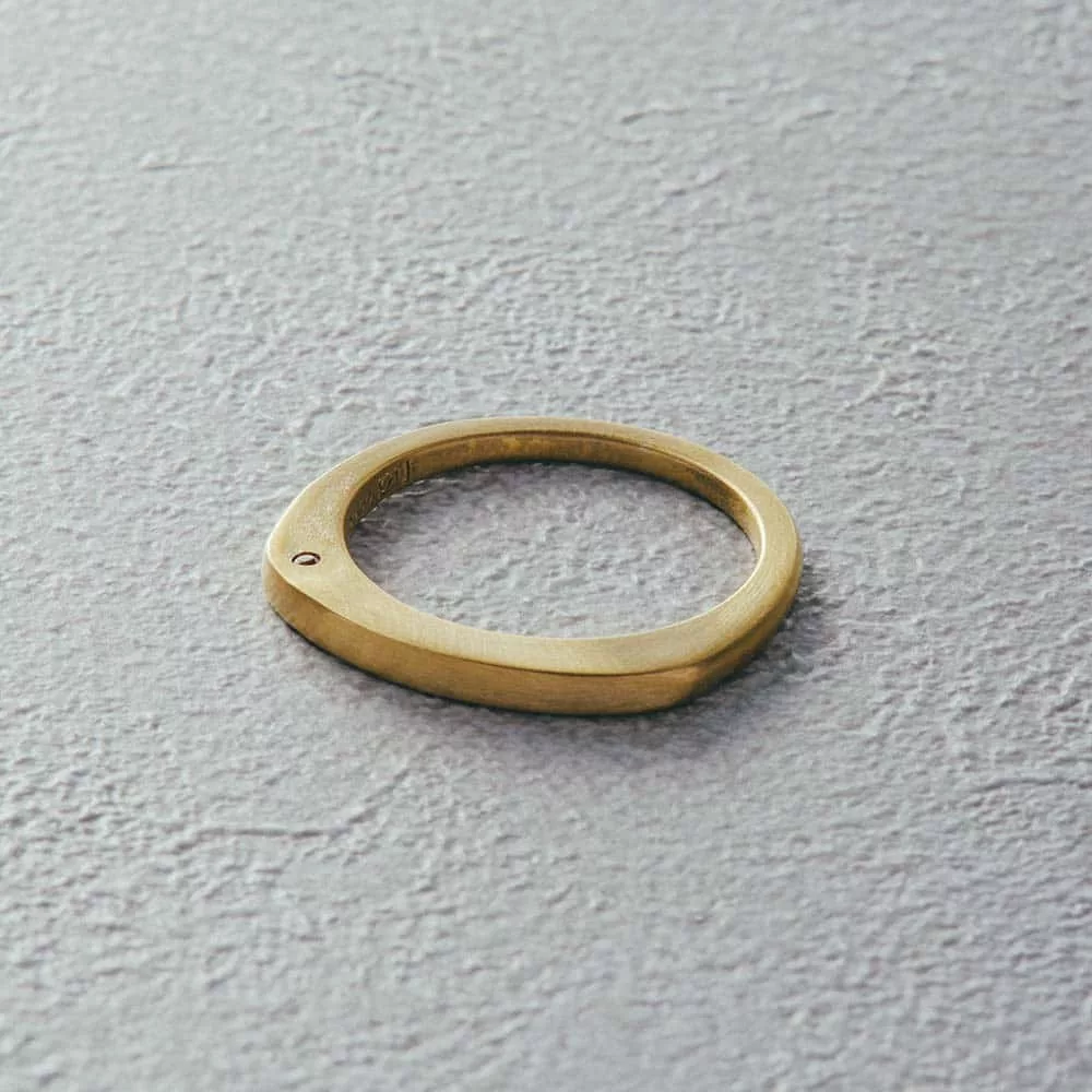 【パシュ】サイドストーンリング 2mm 画像 6