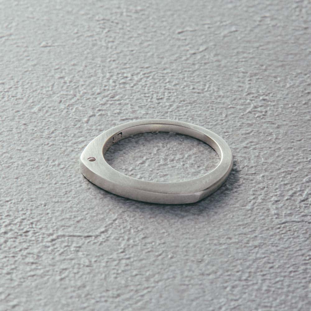 【パシュ】サイドストーンリング 2mm 画像 4