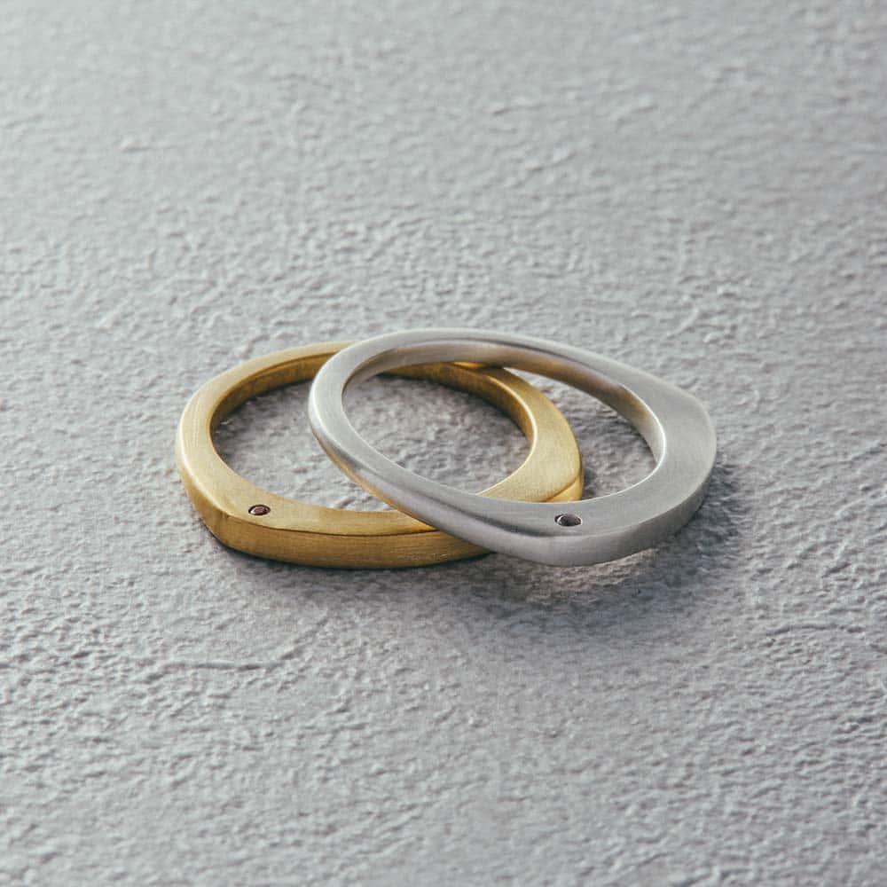 商品画像 【パシュ】サイドストーンリング 2mm