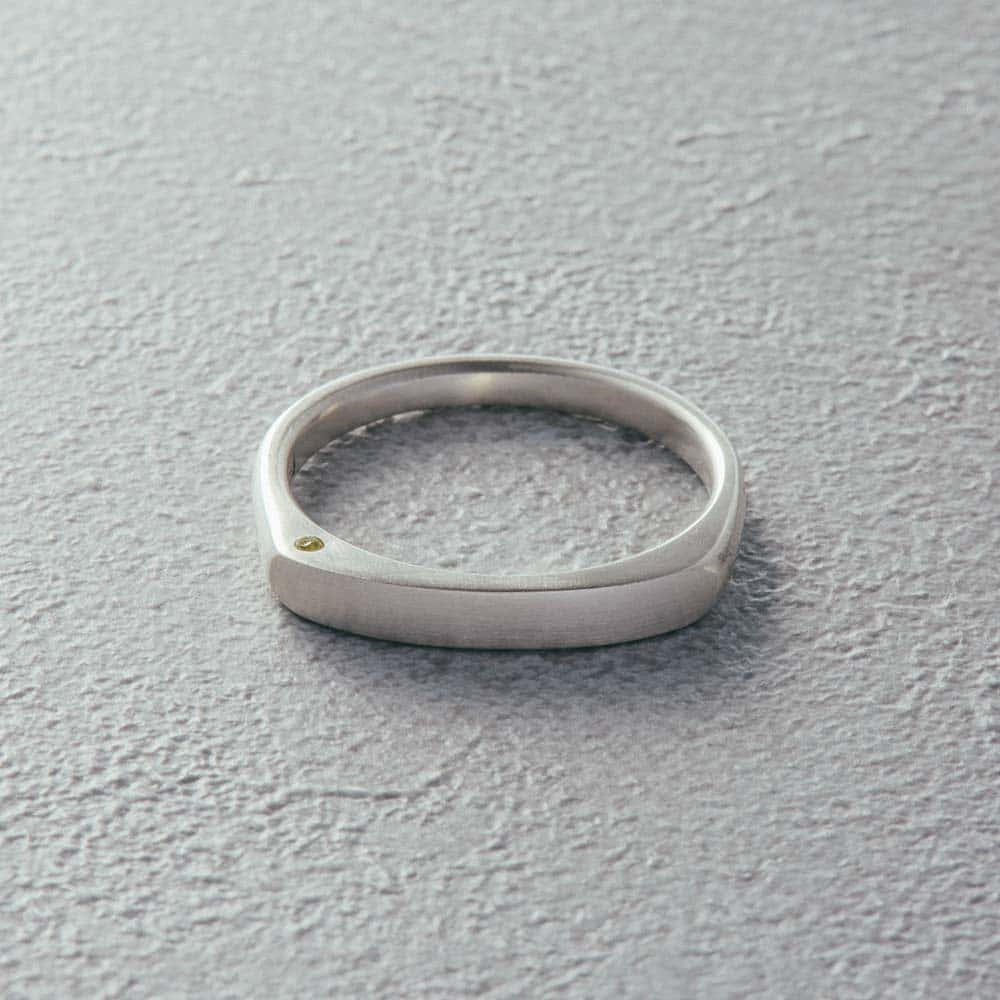 【パシュ】サイドストーンリング 3mm 画像 2