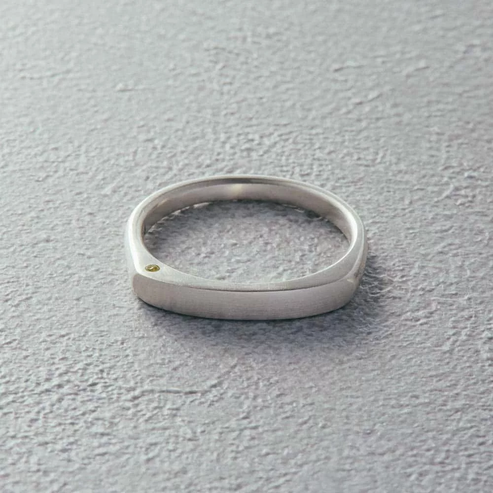 【パシュ】サイドストーンリング 3mm 画像 3