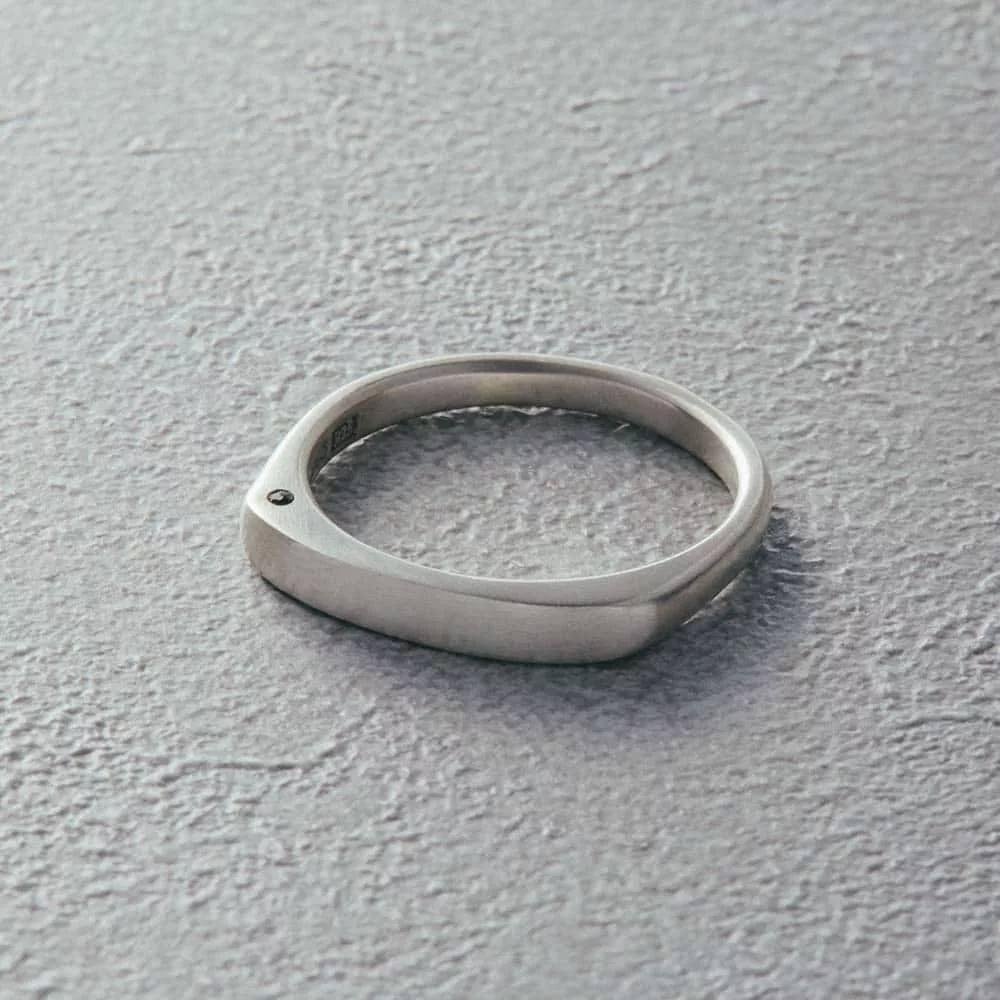 【パシュ】サイドストーンリング 3mm 画像 5