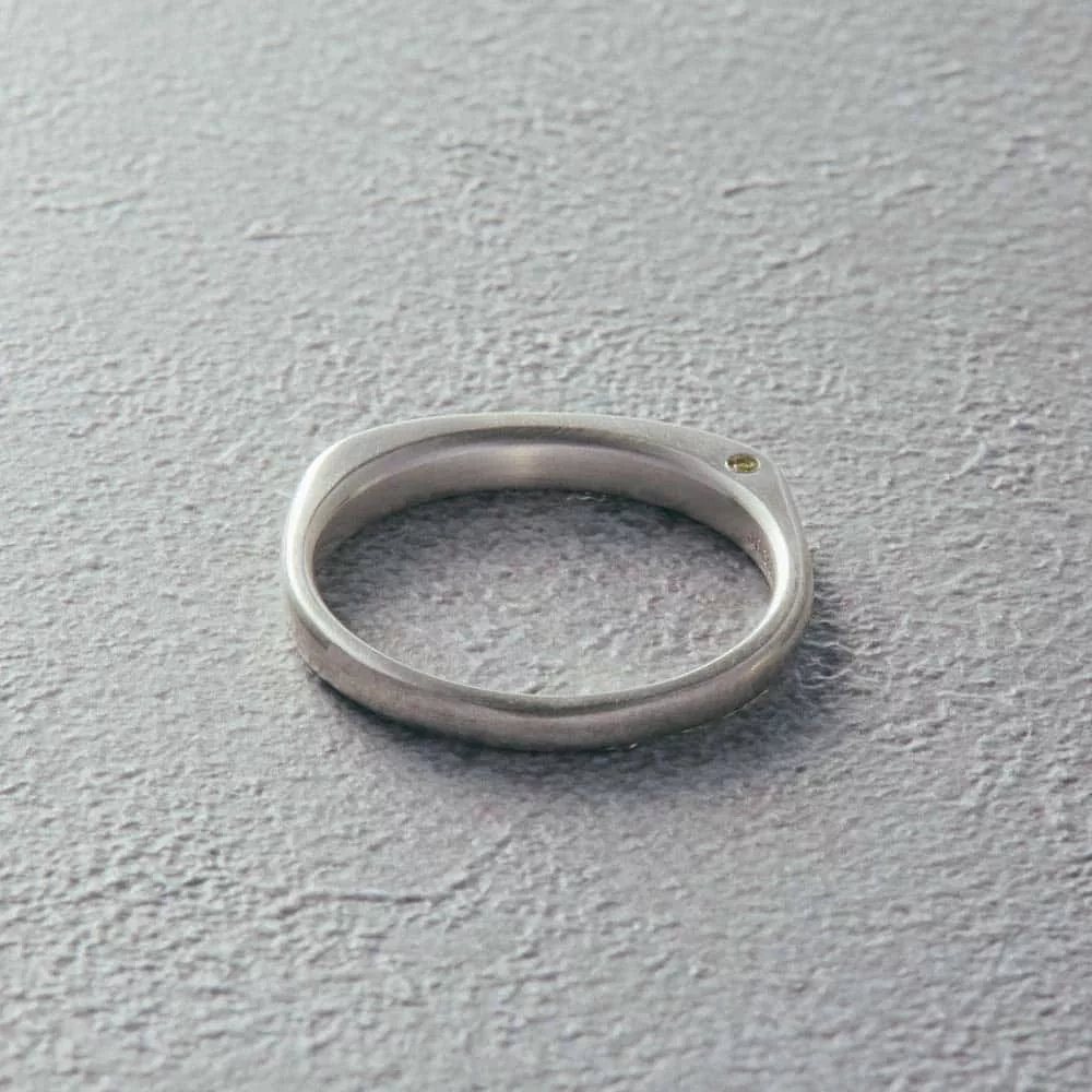 【パシュ】サイドストーンリング 3mm 画像 4