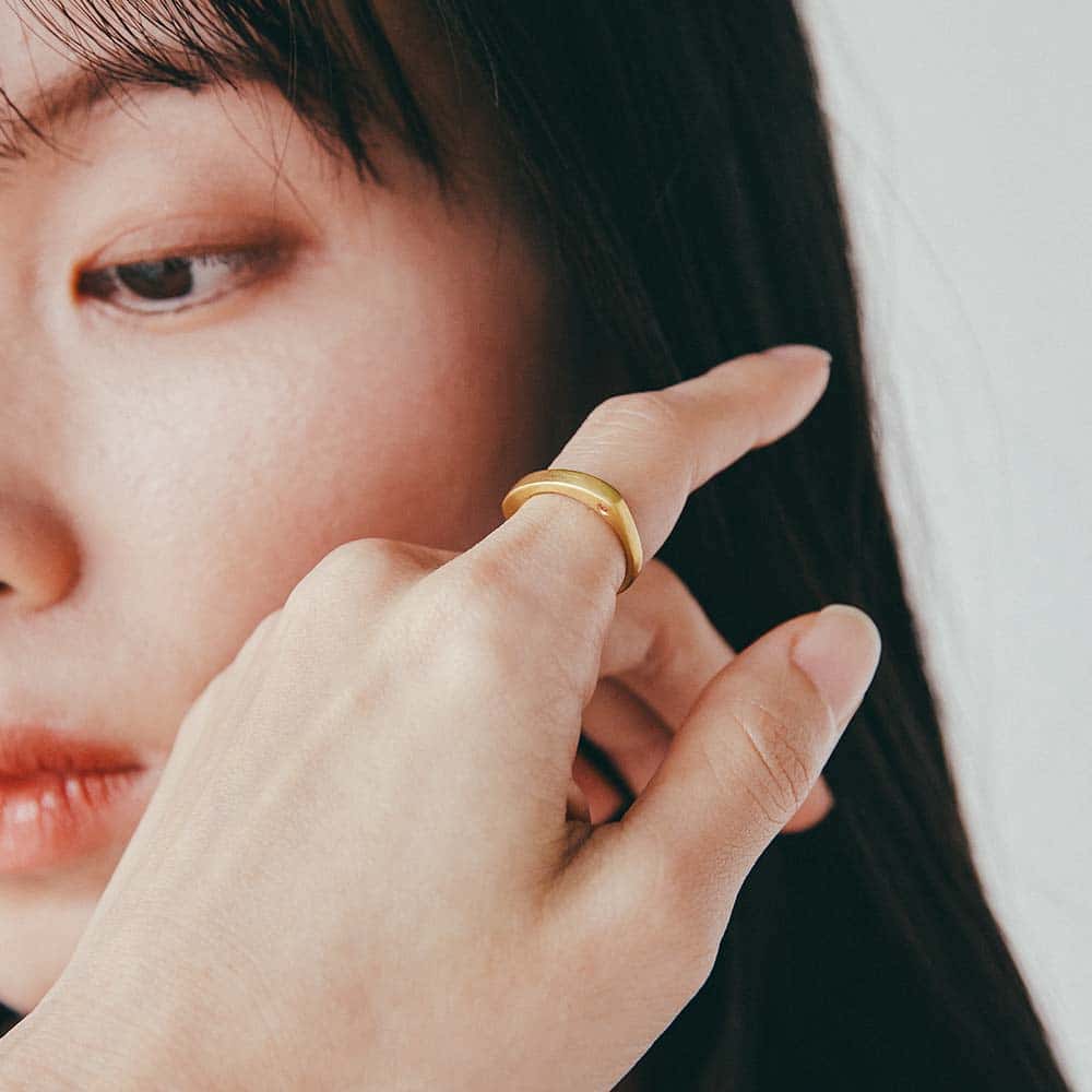 【パシュ】サイドストーンリング 3mm 画像 32