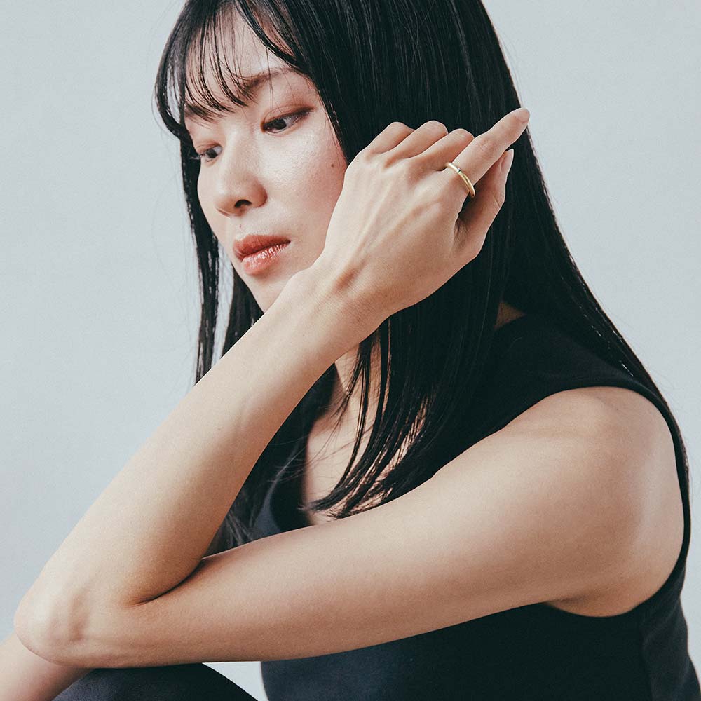 【フィリ】ライン＆インナーストーンリング 3mm 画像 36