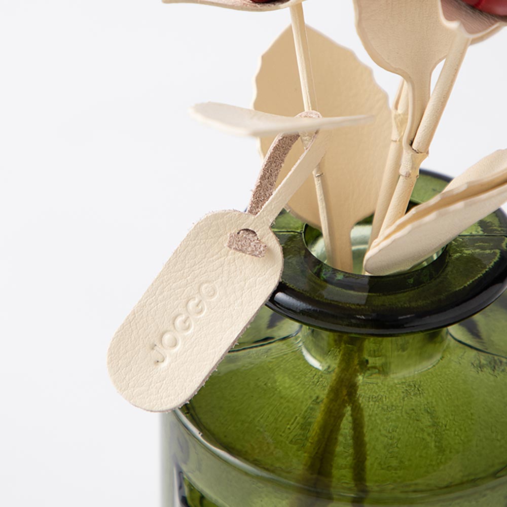 革の一輪花（バラ） 画像 6