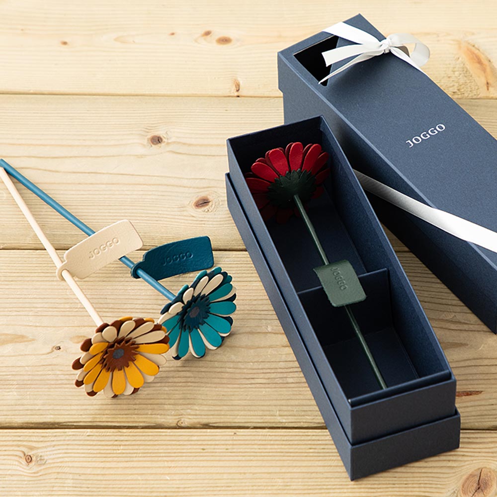 革の一輪花（ガーベラ） 画像 4