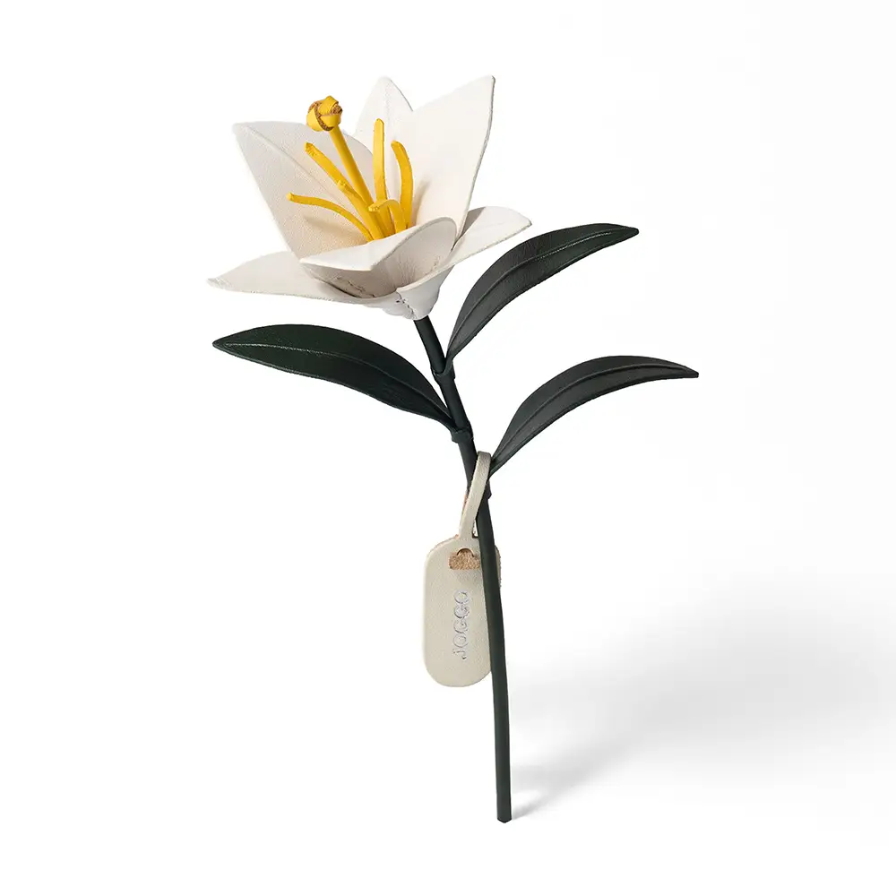 ユリ（革の一輪花）の商品画像
