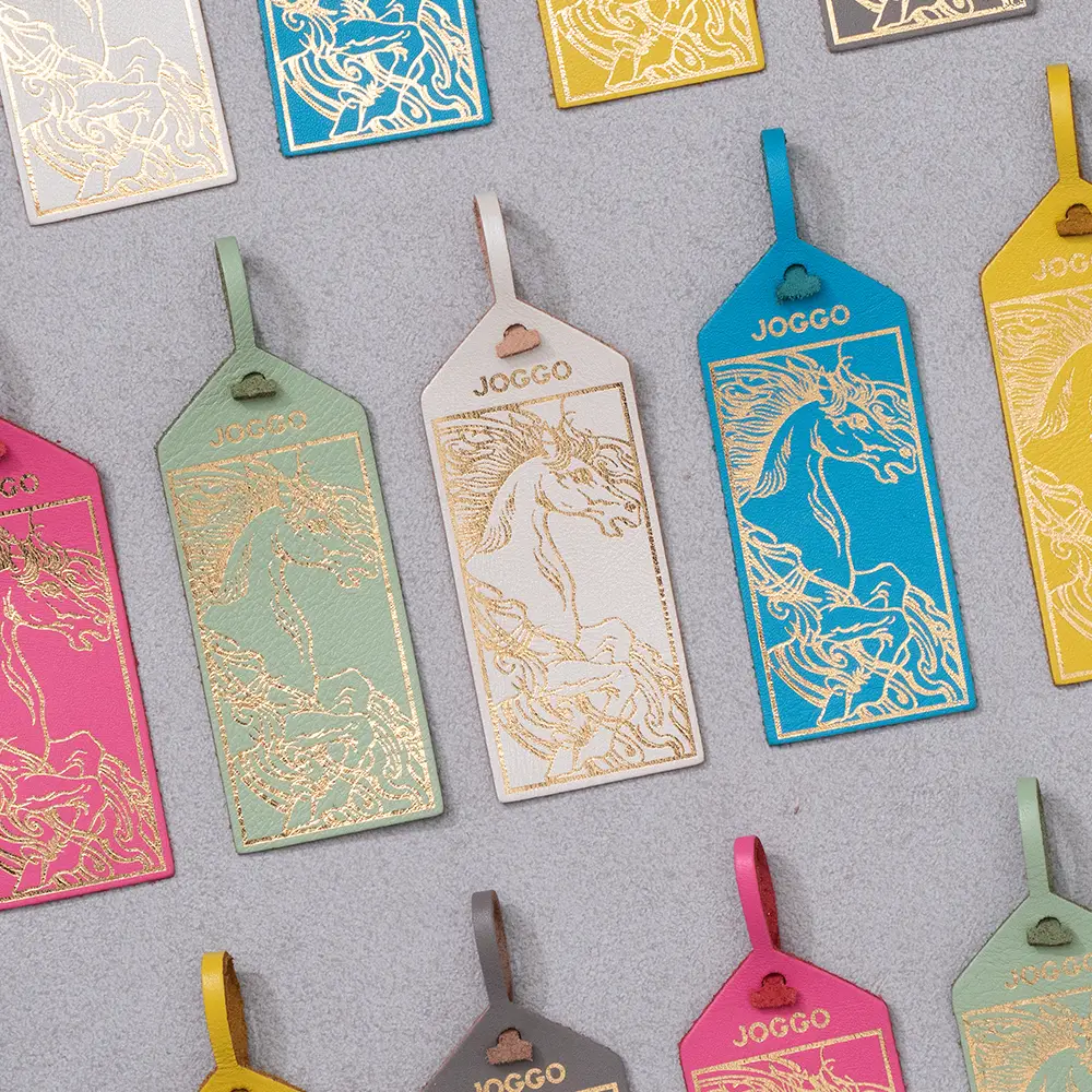 午年開運レザータグの画像